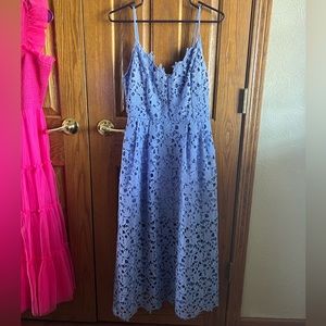 ASTR the Label Periwinkle Lace Dress